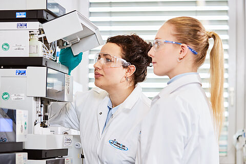 HPLC analysis in a ChemCon laboratory