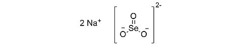 Strukturformel Natriumselenit
