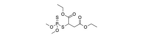 Strukturformel Malathion