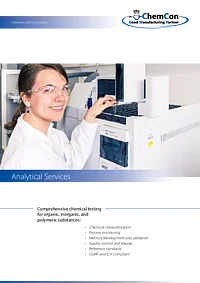 ChemCon Company Brochure Analytical Services