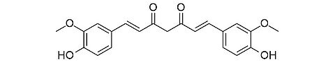 Structural formula Curcumin