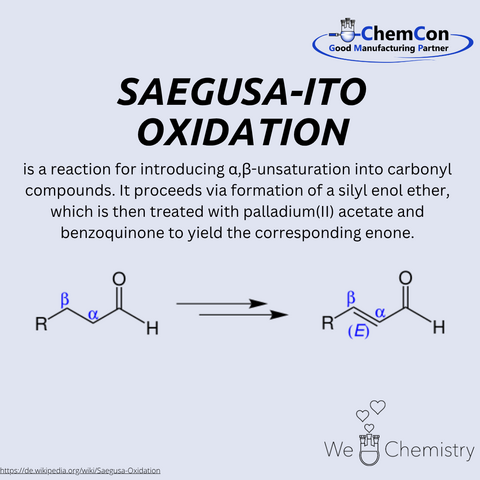Schematic representation of the Saegusa-Ito oxidation