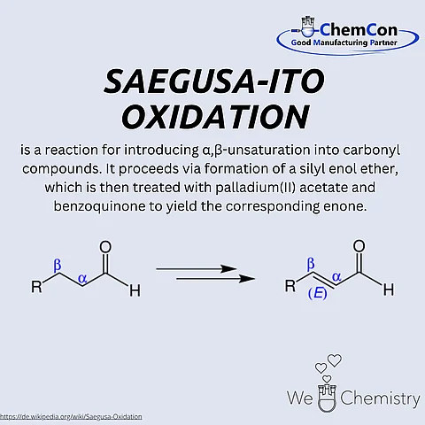 Schematic representation of the Saegusa-Ito oxidation