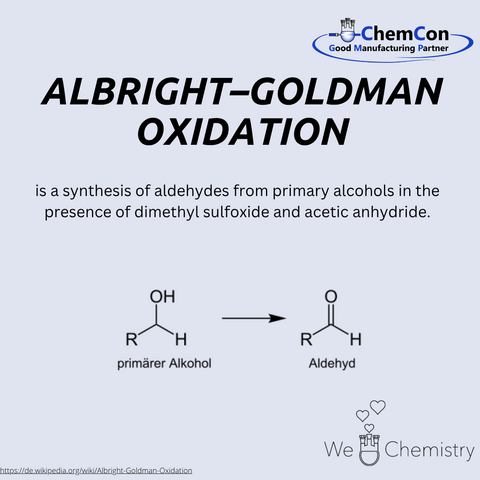 Schematic representation of the Albright–Goldman oxidation
