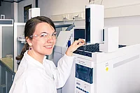 GMP Qualitätskontrolle z.B. mittels Gaschromatographie
