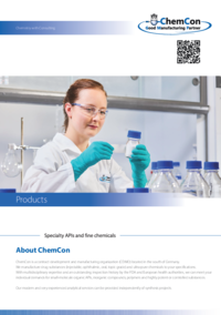 ChemCon product list
