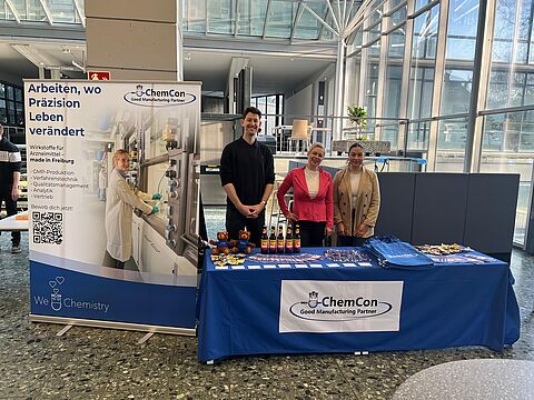 ChemCon at JCF Careerday at University of Freiburg