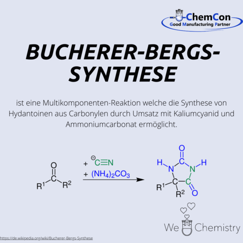 Schematische Darstellung der Bucherer-Bergs-Synthese