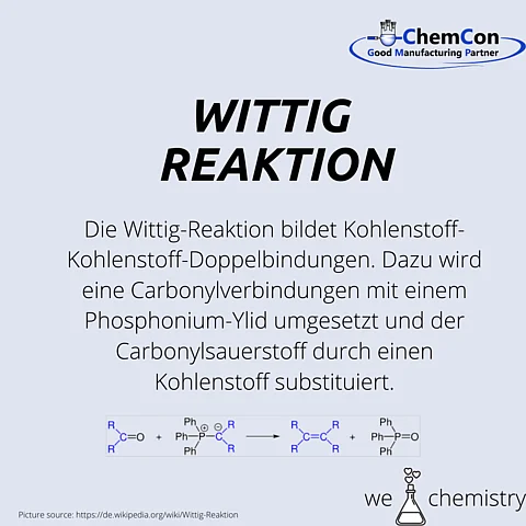 Schematische Darstellung der Wittig Reaktion