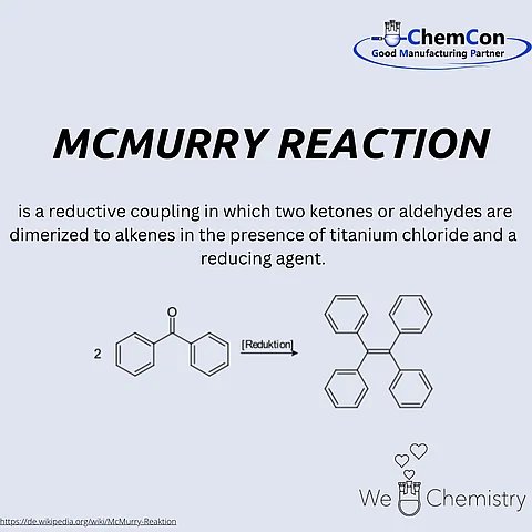 Schematic representation of the McMurry reaction