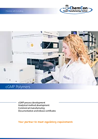 ChemCon Company Brochure GMP Polymers