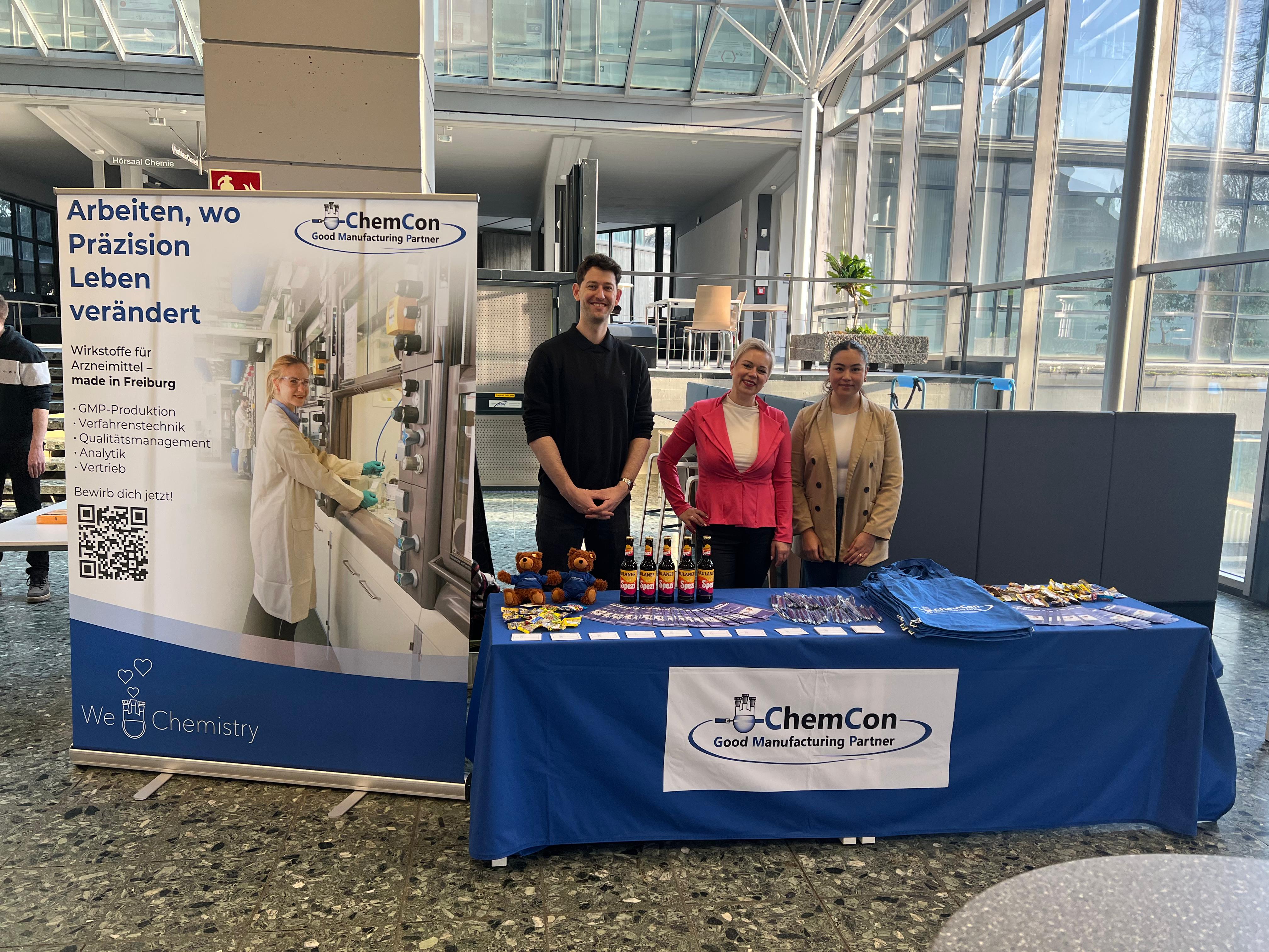 ChemCon at JCF Careerday at University of Freiburg