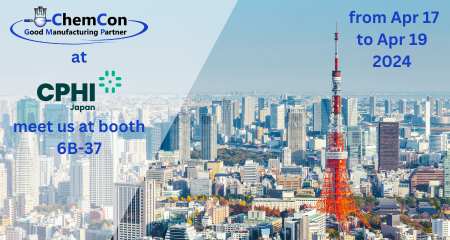 Meet ChemCon at CPHI Japan in Tokyo