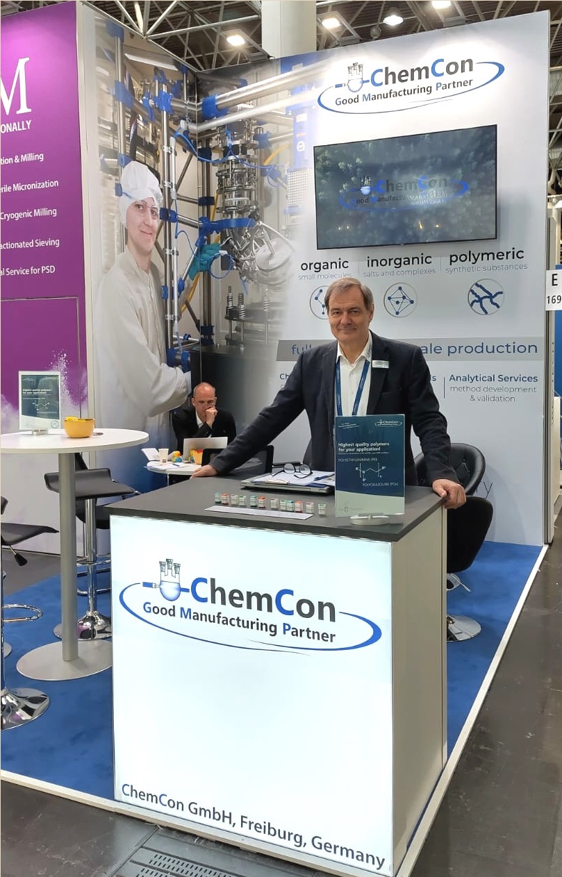 Team ChemCon auf der Chemspec